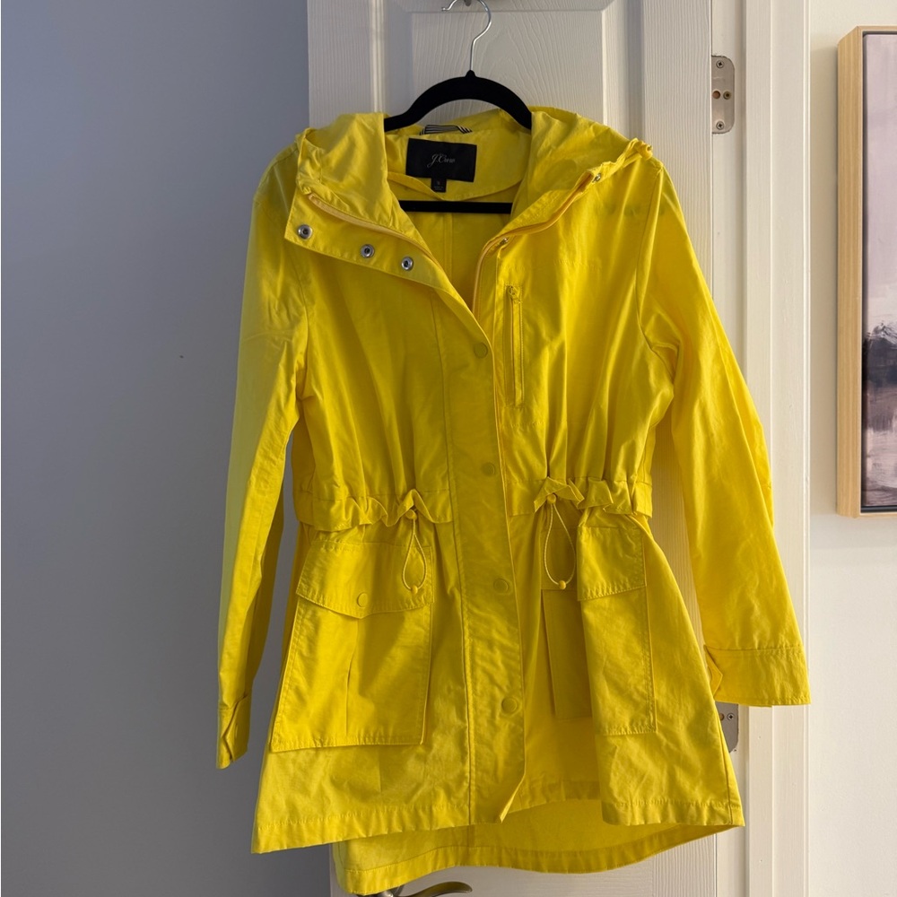J. Crew Bright Yellow Utility Jacket